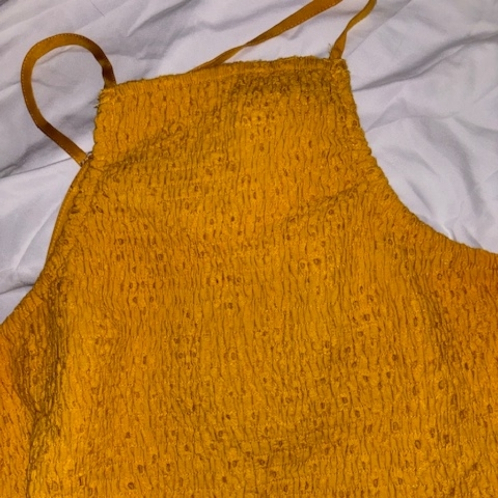 Simplee Apparel Yellow Dress - Picture 2 of 6